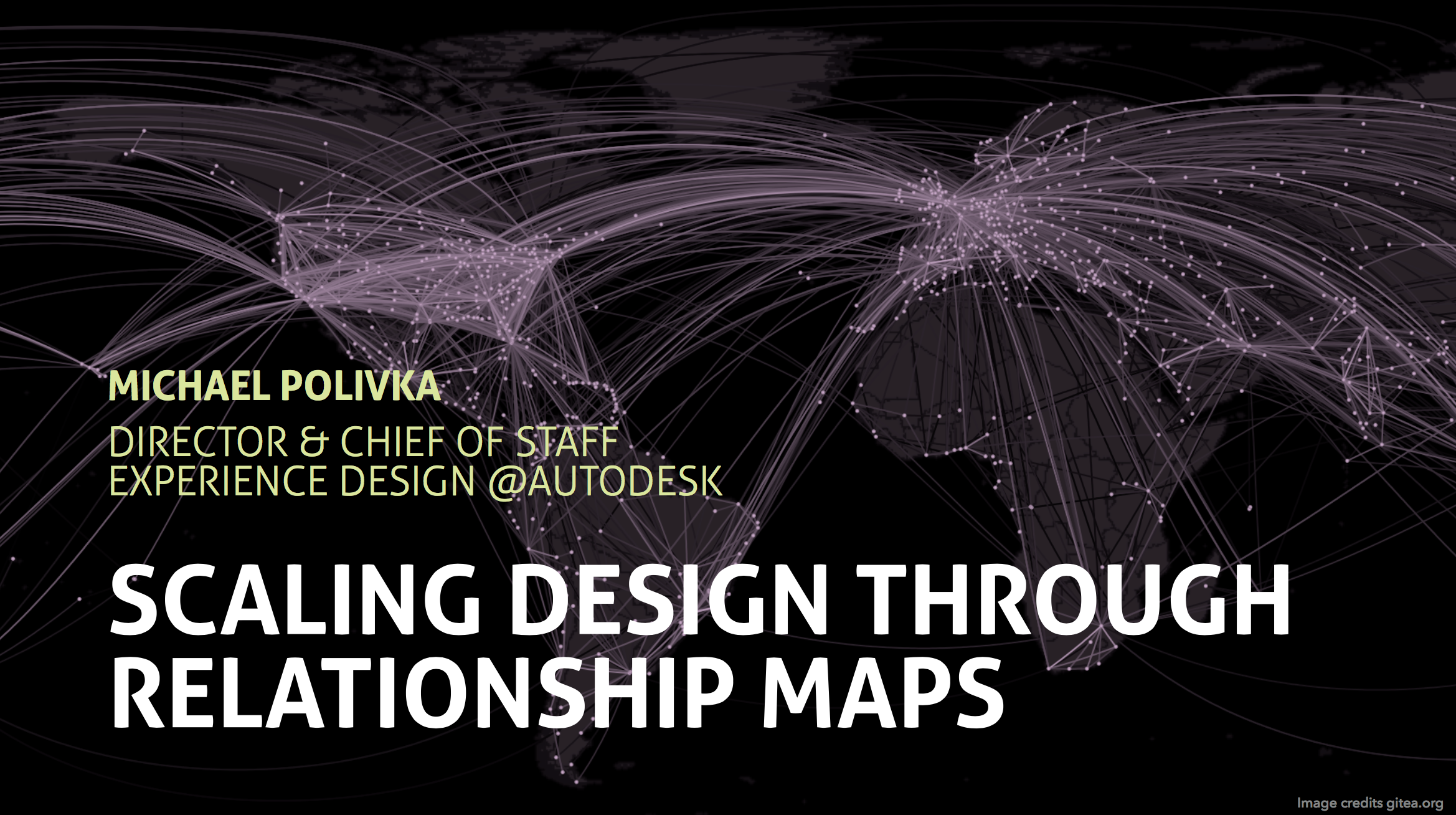 Scaling Design through Relationship Maps